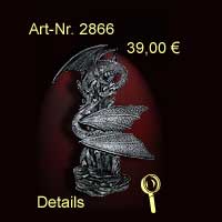Lampe mit Drachen