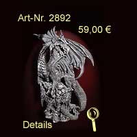 Lampe mit Drachen