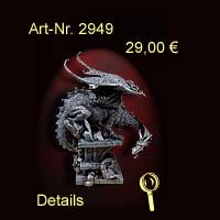 Lampe mit Drachen